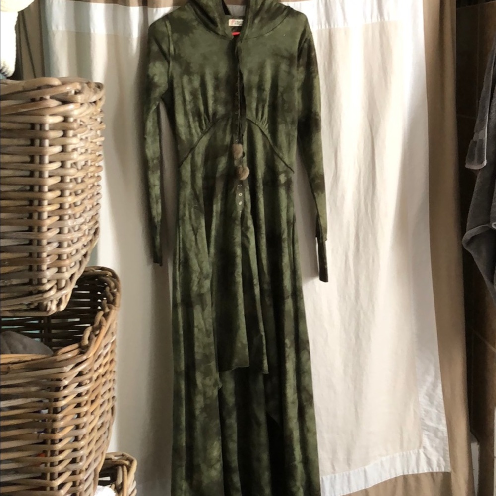Scrapbook originals hooded cardigan.